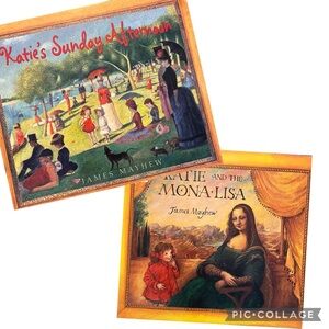 2 Books: Katie's Sunday Afternoon & Katie and the Mona